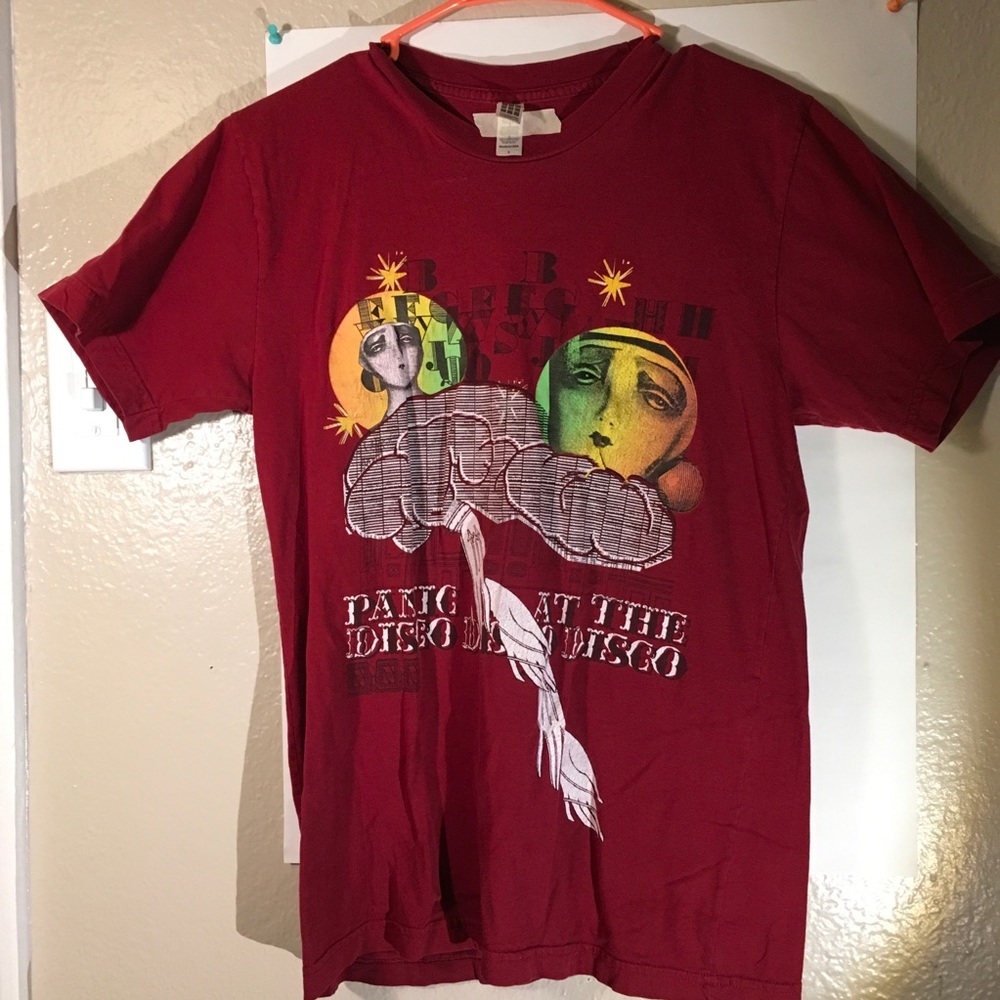 Panic At the Disco Print T-shirt Retro/ Vintage